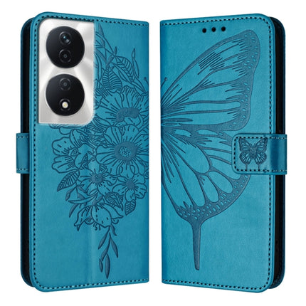 Embossed Butterfly Leather Phone Case, For Honor Play 50, For Honor 200 Lite Global, For Honor 90 Smart/X7b 4G/X7b 5G