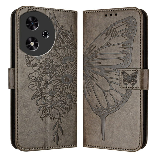 Embossed Butterfly Leather Phone Case, For Honor Play 50, For Honor 200 Lite Global, For Honor 90 Smart/X7b 4G/X7b 5G