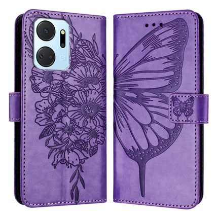 Embossed Butterfly Leather Phone Case, For Honor X7a / Play7T 5G, For Honor Magic5 Pro, For Honor X40 / X9a / Magic5 Lite
