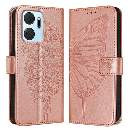 Embossed Butterfly Leather Phone Case, For Honor X7a / Play7T 5G, For Honor Magic5 Pro, For Honor X40 / X9a / Magic5 Lite