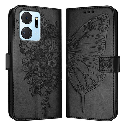 Embossed Butterfly Leather Phone Case, For Honor X7a / Play7T 5G, For Honor Magic5 Pro, For Honor X40 / X9a / Magic5 Lite