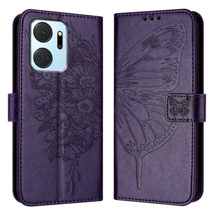 Embossed Butterfly Leather Phone Case, For Honor X7a / Play7T 5G, For Honor Magic5 Pro, For Honor X40 / X9a / Magic5 Lite