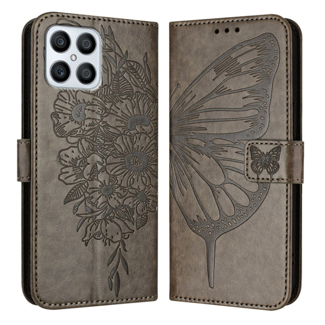 Embossed Butterfly Leather Phone Case, For Honor X8 4G / X30i / Play6T Pro, For Honor 60 SE, For Honor 60 Pro