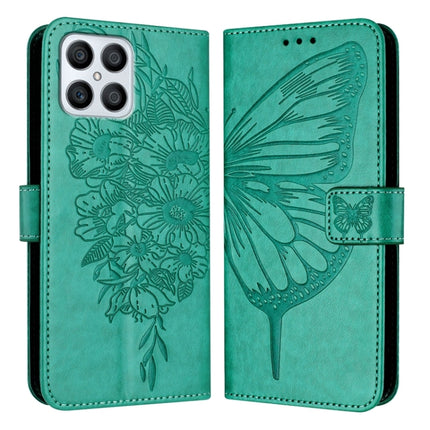 Embossed Butterfly Leather Phone Case, For Honor X8 4G / X30i / Play6T Pro, For Honor 60 SE, For Honor 60 Pro