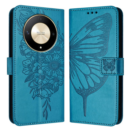 Embossed Butterfly Leather Phone Case, For Honor X9b Global/Magic6 Lite 5G Global, For Honor X6a, For Honor X8 5G / 70 Lite / X6 / X6s