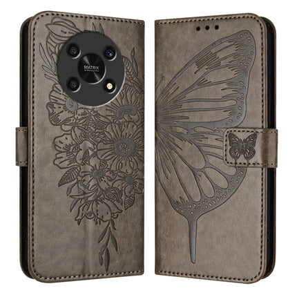 Embossed Butterfly Leather Phone Case, For Honor 80 GT, For Honor 80, For Honor X30 5G/X9 4G/X9 5G
