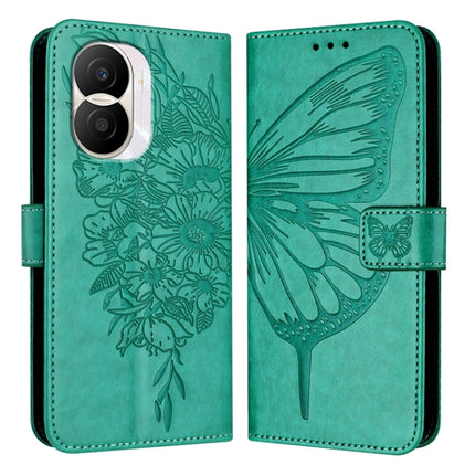 Embossed Butterfly Leather Phone Case, For Honor X40i, For Honor 70 Pro, For Honor 70