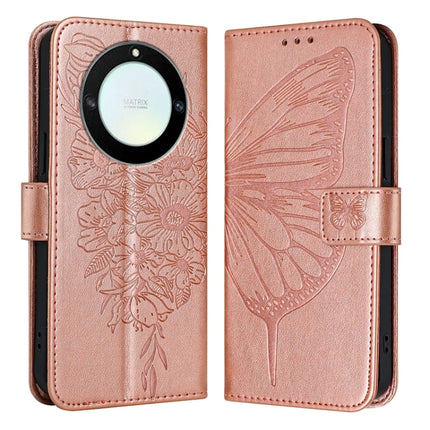 Embossed Butterfly Leather Phone Case, For Honor X7a / Play7T 5G, For Honor Magic5 Pro, For Honor X40 / X9a / Magic5 Lite