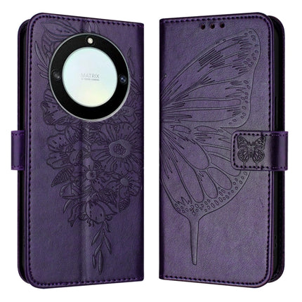 Embossed Butterfly Leather Phone Case, For Honor X7a / Play7T 5G, For Honor Magic5 Pro, For Honor X40 / X9a / Magic5 Lite