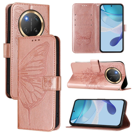 Embossed Butterfly Leather Phone Case, For Honor 300 Pro / 300 Ultra, For Honor 300, For Honor X9C 5G Global
