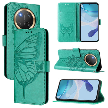 Embossed Butterfly Leather Phone Case, For Honor 300 Pro / 300 Ultra, For Honor 300, For Honor X9C 5G Global