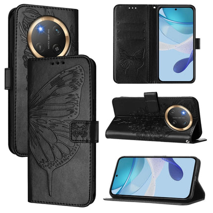 Embossed Butterfly Leather Phone Case, For Honor 300 Pro / 300 Ultra, For Honor 300, For Honor X9C 5G Global