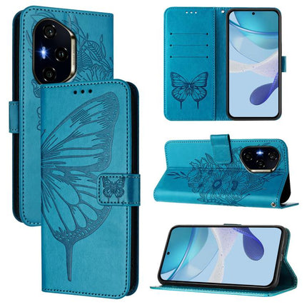 Embossed Butterfly Leather Phone Case, For Honor 300 Pro / 300 Ultra, For Honor 300, For Honor X9C 5G Global