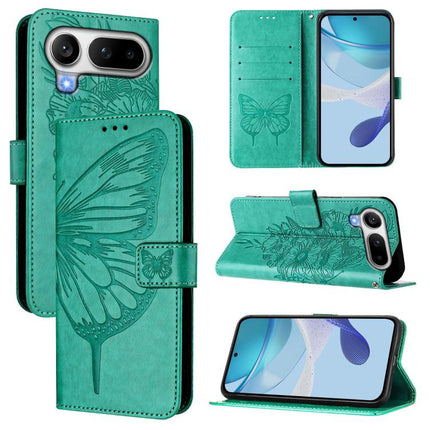 Embossed Butterfly Leather Phone Case, For Honor Magic8 Pro Air 5G, For Honor X8d 4G Global, For Honor Magic8 Pro