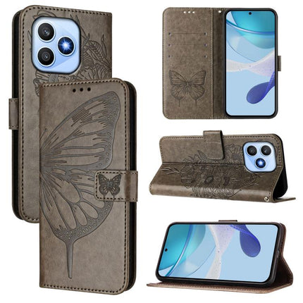 Embossed Butterfly Leather Phone Case, For Honor Magic8 Pro Air 5G, For Honor X8d 4G Global, For Honor Magic8 Pro