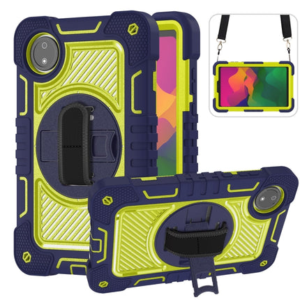 360 Degree Rotation PC Contrast Silicone Tablet Case, For Xiaomi Redmi Pad 2 SE 9.7 2026, For Xiaomi Redmi Pad 2, For Xiaomi Pad 7 / 7 Pro, For Redmi Pad SE 8.7 4G