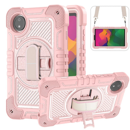 360 Degree Rotation PC Contrast Silicone Tablet Case, For Xiaomi Redmi Pad 2 SE 9.7 2026, For Xiaomi Redmi Pad 2, For Xiaomi Pad 7 / 7 Pro, For Redmi Pad SE 8.7 4G