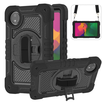 360 Degree Rotation PC Contrast Silicone Tablet Case, For Xiaomi Redmi Pad 2 SE 9.7 2026, For Xiaomi Redmi Pad 2, For Xiaomi Pad 7 / 7 Pro, For Redmi Pad SE 8.7 4G