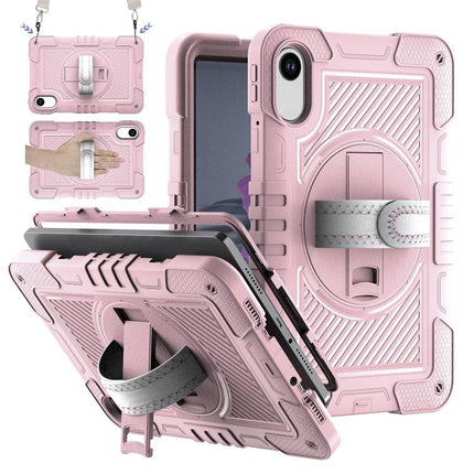 360 Degree Rotation PC Contrast Silicone Tablet Case, For Xiaomi Redmi Pad 2 SE 9.7 2026, For Xiaomi Redmi Pad 2, For Xiaomi Pad 7 / 7 Pro, For Redmi Pad SE 8.7 4G