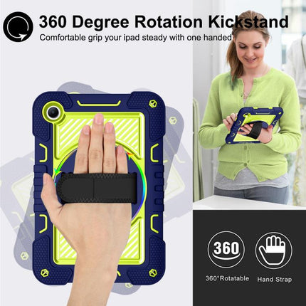 360 Degree Rotation PC Contrast Silicone Tablet Case, For Xiaomi Redmi Pad 2 SE 9.7 2026, For Xiaomi Redmi Pad 2, For Xiaomi Pad 7 / 7 Pro, For Redmi Pad SE 8.7 4G