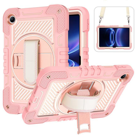 360 Degree Rotation PC Contrast Silicone Tablet Case, For Xiaomi Redmi Pad 2 SE 9.7 2026, For Xiaomi Redmi Pad 2, For Xiaomi Pad 7 / 7 Pro, For Redmi Pad SE 8.7 4G