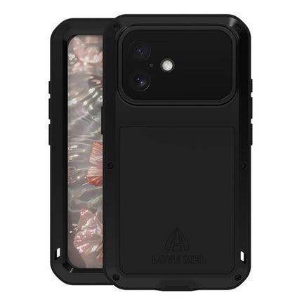 LOVE MEI Metal Shockproof Life Waterproof Dustproof Phone Case, For iPhone 17 Pro Max, For iPhone 17 Pro, For iPhone 17, For iPhone 16 Pro Max