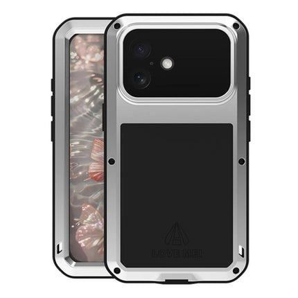 LOVE MEI Metal Shockproof Life Waterproof Dustproof Phone Case, For iPhone 17 Pro Max, For iPhone 17 Pro, For iPhone 17, For iPhone 16 Pro Max