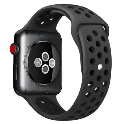 Sport Silicone Watchband Standard Edition, For Apple Watch Series 7 41mm / 6 & SE & 5 & 4 40mm / 3 & 2 & 1 38mm