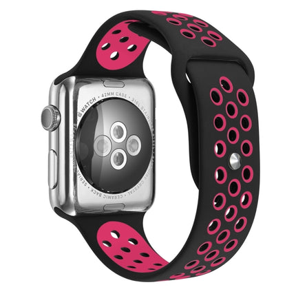 Sport Silicone Watchband Standard Edition, For Apple Watch Series 7 41mm / 6 & SE & 5 & 4 40mm / 3 & 2 & 1 38mm