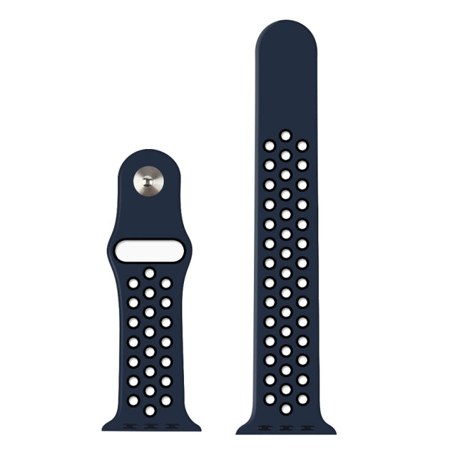 Sport Silicone Watchband Standard Edition, For Apple Watch Series 8&7 41mm / SE 2&6&SE&5&4 40mm / 3&2&1 38mm