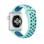 For Apple Watch Ultra 49mm / Series 8&7 45mm / SE 2&6&SE&5&4 44mm / 3&2&1 42mm / Green Blue
