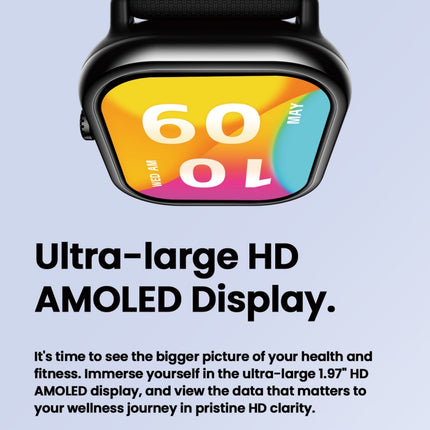 Zeblaze GS 3 Pro IP68 1.97inch HD Fitness Smart Watch