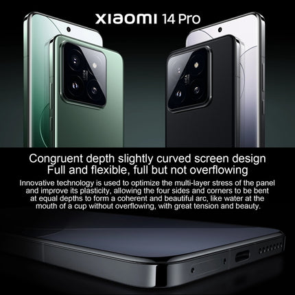 Xiaomi 14 Pro,  6.73 inch Xiaomi HyperOS Snapdragon 8 Gen 3 Octa Core 4nm up to 3.3GHz, NFC, Network: 5G, 16GB+1TB