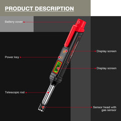 HABOTEST HT56 Pro Combustible Gas Detector Liquefied Petroleum Gas Natural Gas Alarm