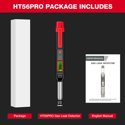 HABOTEST HT56 Pro Combustible Gas Detector Liquefied Petroleum Gas Natural Gas Alarm