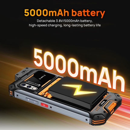 UNIWA W888 HD+ Rugged Phone, 6.3 inch Android 11 Mediatek MT6765 Helio P35 Octa Core up to 2.3GHz, NFC, OTG, Network: 4G, W888 HD+, 4GB+64GB