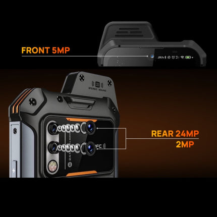 UNIWA W888 HD+ Rugged Phone, 6.3 inch Android 11 Mediatek MT6765 Helio P35 Octa Core up to 2.3GHz, NFC, OTG, Network: 4G, W888 HD+, 4GB+64GB