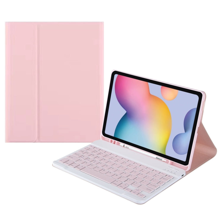 Square Cap Bluetooth Keyboard Leather Case with Pen Slot