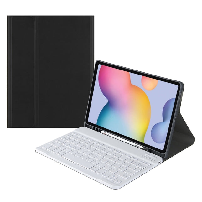 Square Cap Bluetooth Keyboard Leather Case with Pen Slot, For Samsung Galaxy Tab S9 FE+, For Samsung Galaxy Tab A9+, For Samsung Galaxy Tab S9 FE, For Samsung Galaxy Tab A9