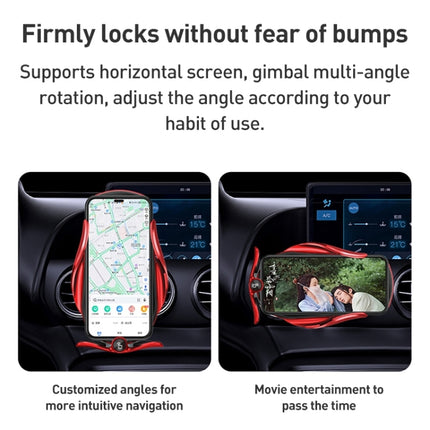 M2 Infrared lnduction Wireless Fast Charging Air Outlet Car Holder