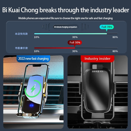 Q88 Infrared lnduction Wireless Fast Charging Air Outlet Car Holder