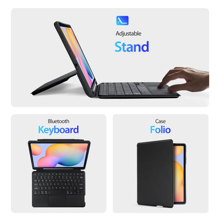 DUX DUCIS DK Floating Magnetic Keyboard Leather Tablet Case with Holder, For Samsung Galaxy Tab S6 Lite / 2024, For Samsung Galaxy Tab S9+, For Samsung Galaxy Tab A8 2021 10.5