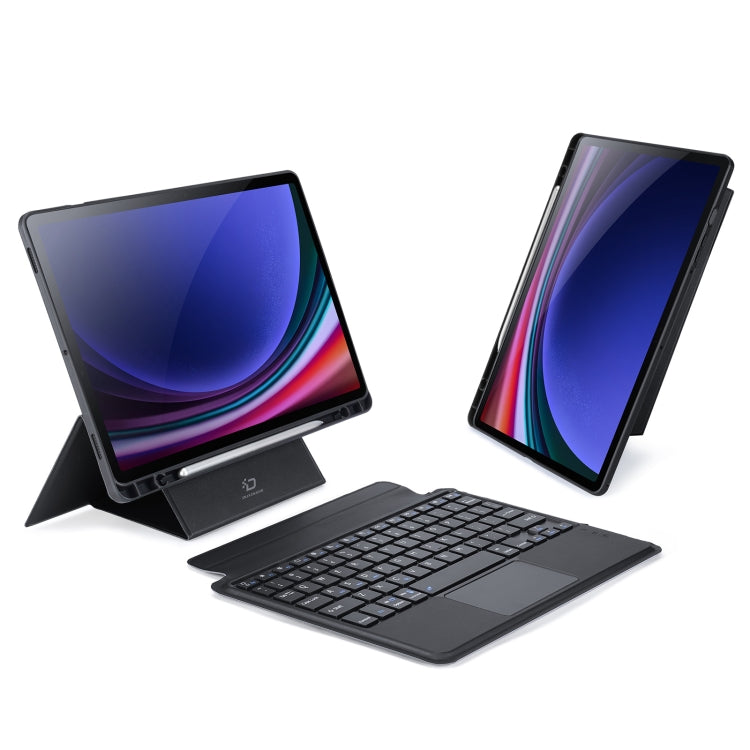 DUX DUCIS DK Floating Magnetic Keyboard Leather Tablet Case with Holder