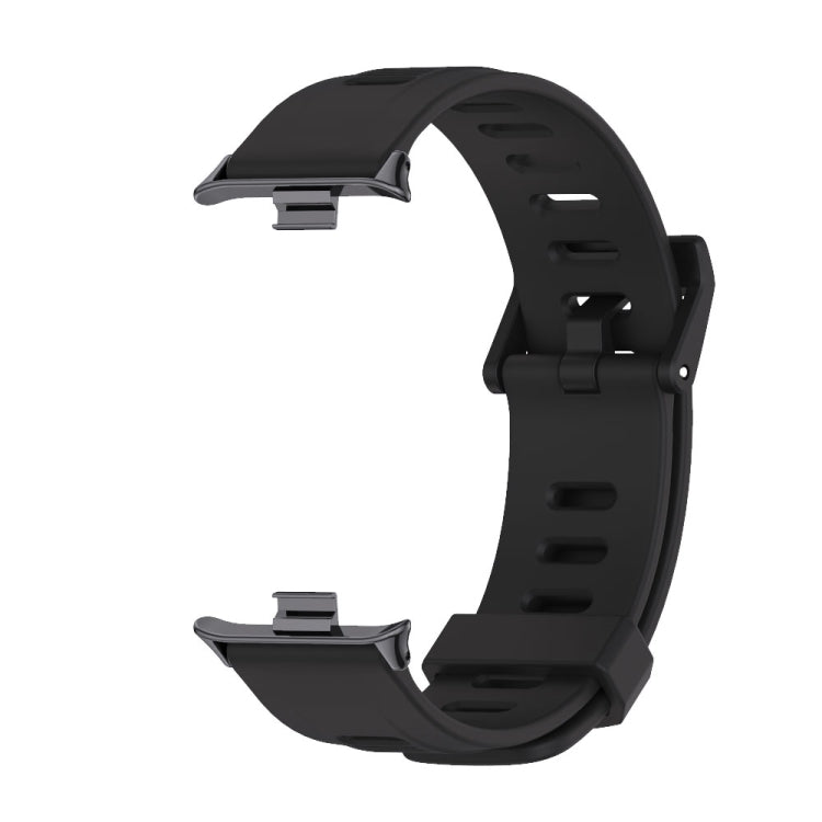 Mijobs Flat Hole Breathable Silicone Watch Band, For Xiaomi Smart Band 9 Pro / 8 Pro