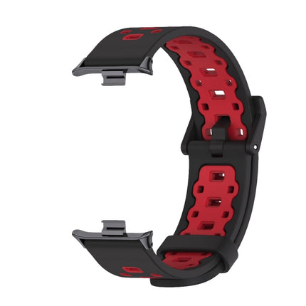 Mijobs Square Hole Breathable Silicone Watch Band