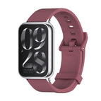 For Xiaomi Band 10 Pro / Redmi Watch 6 / 5 / Wine Red+Silver