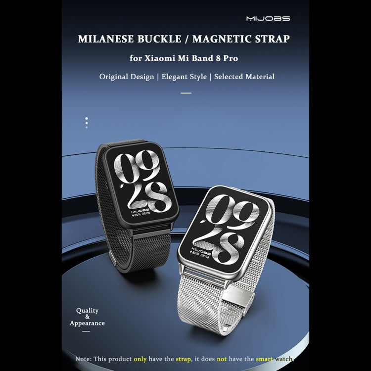 Mijobs Milan Magnetic Stainless Steel Watch Band