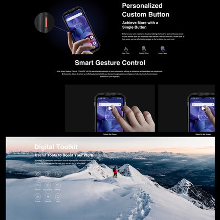 DOOGEE V30 Pro, 200MP Camera, Side Fingerprint, 10800mAh Battery, 6.58 inch Android 13 Dimensity 7050 Octa Core, Network: 5G, OTG, NFC, Support Google Pay