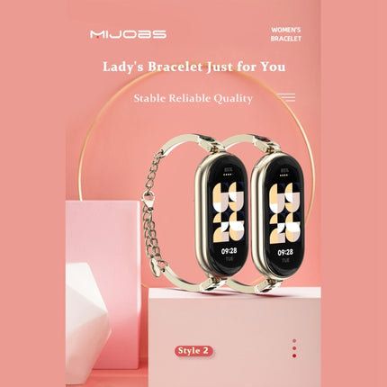 Mijobs Ruyi Beauty Bracelet Watch Band, For Xiaomi Smart Band 10 / 9 / 8