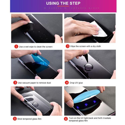 UV Liquid Curved Full Glue Film, For vivo X300 Ultra, For vivo Y300 Pro+, For vivo X200 Ultra, For vivo Y200 Pro, For vivo X100 Ultra / X100s Pro, For vivo V30 / V30 Pro, For vivo iQOO 12 Pro